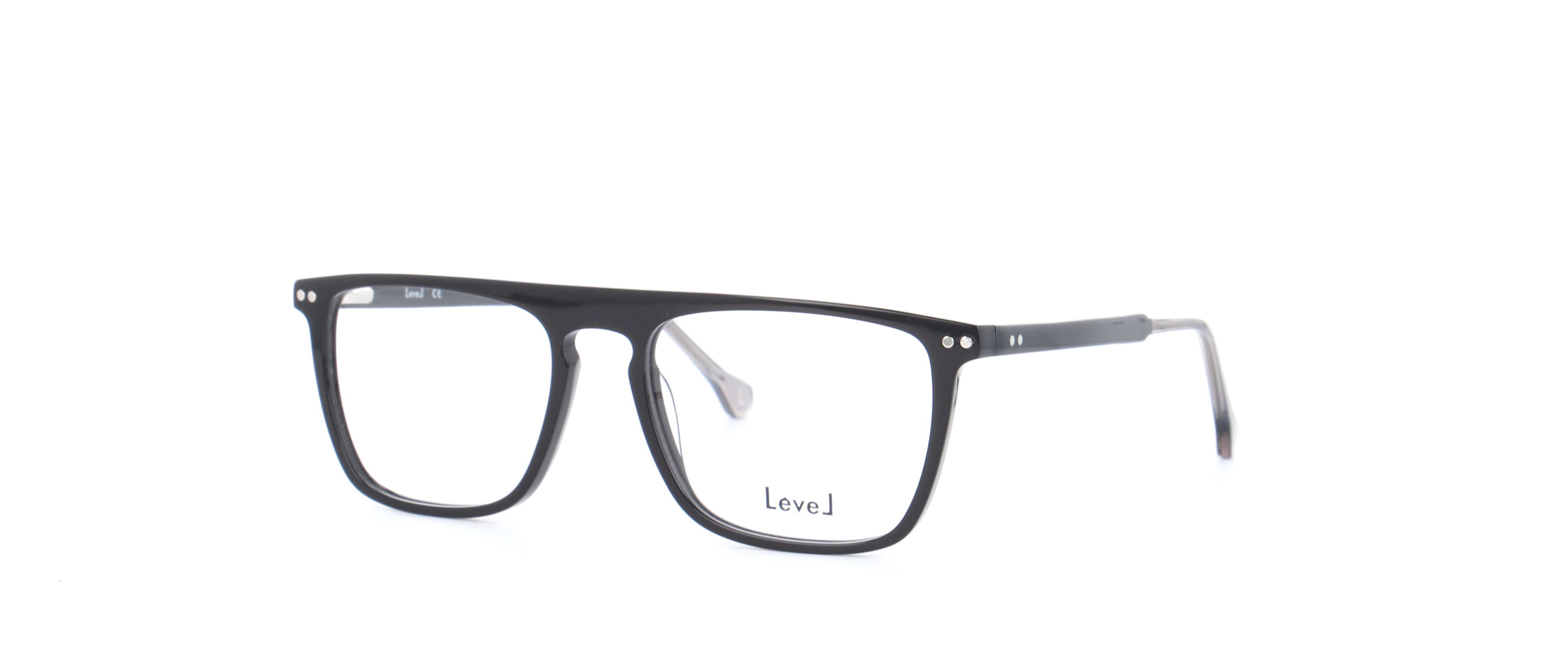 lunettes-de-vue-level-le-2198-noir-53-17-homme-noir-rectangle-cercl-e